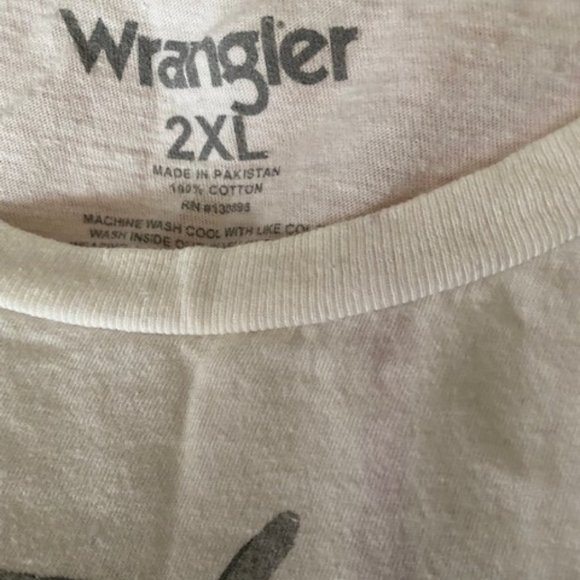 Wrangler Riders Vintage Men's T-Shirt, size 2XL - Picture 2 of 4